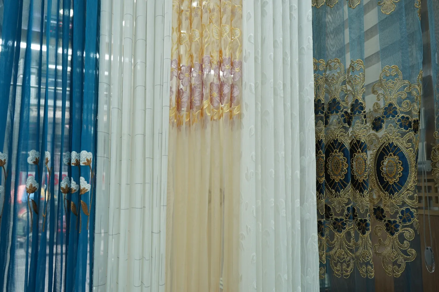 High grade sheer curtains 01 Luxury High Grade Sheer Curtains - ST03 - Image 1