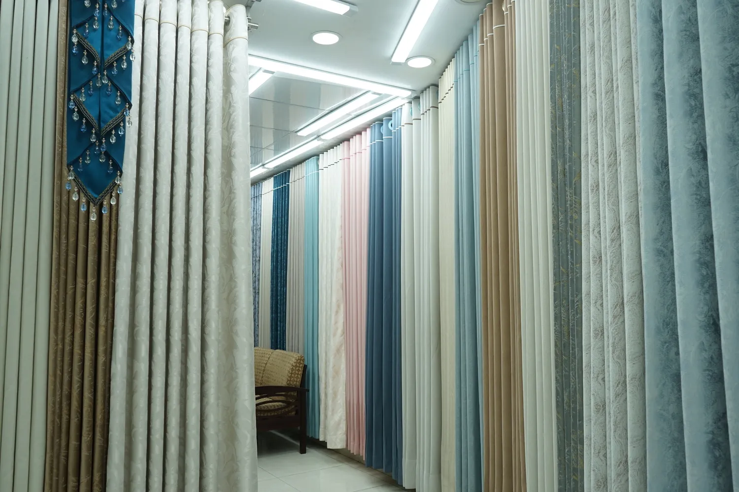 Solid curtain Luxury Solid Curtain - Image 1