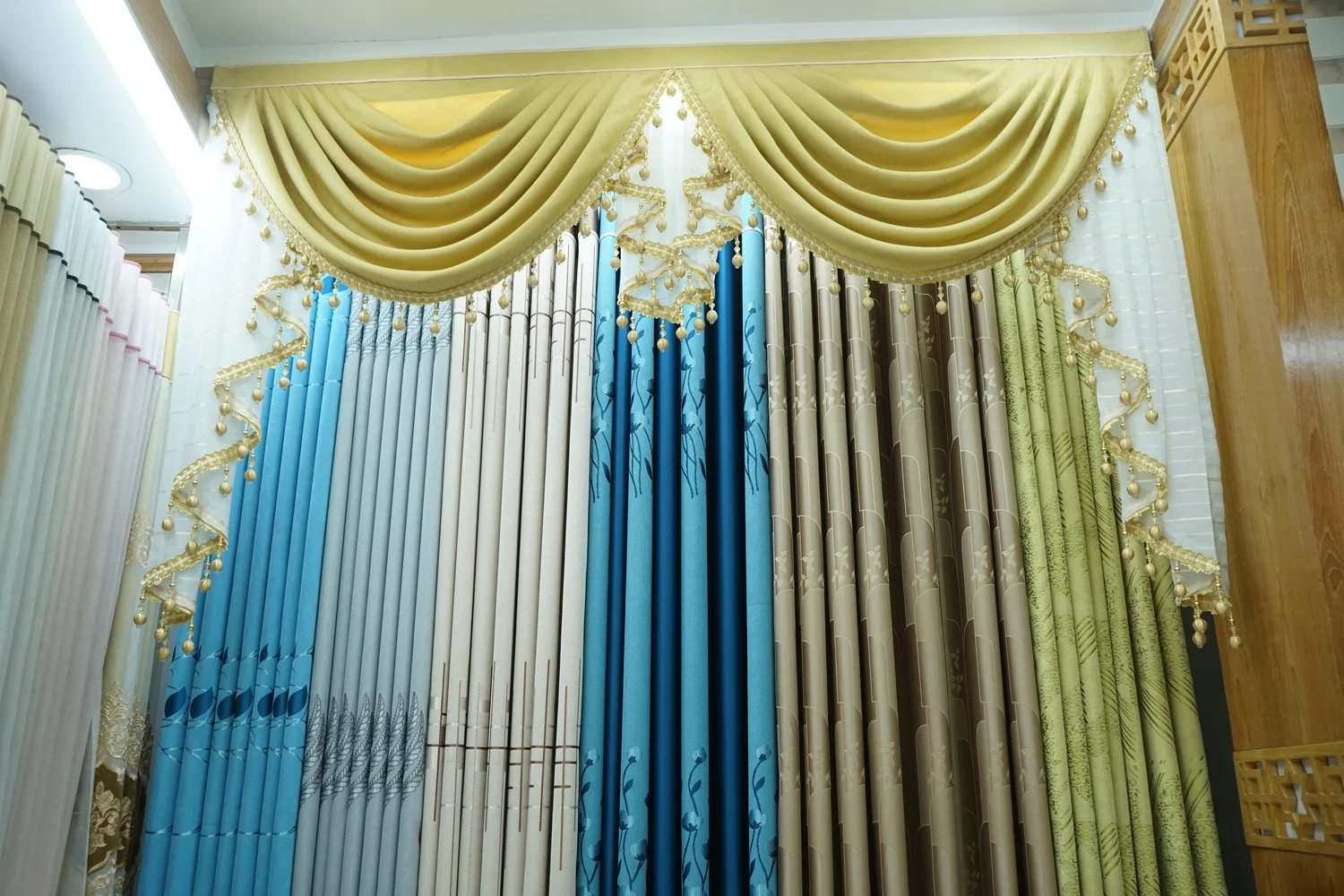 High Grade Sheer Curtains – ST07 Luxury High Grade Sheer Curtains – ST07 - Image 1