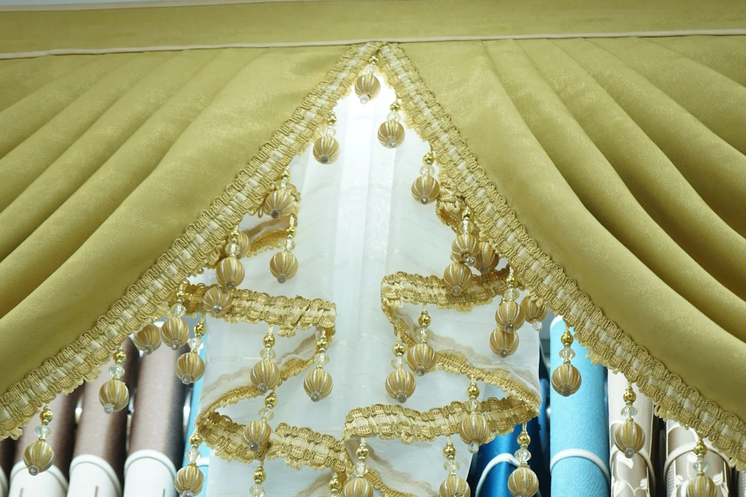 Luxury Painted Curtains – ST05 Luxury Printed Curtain – ST01 - Image 1