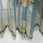Luxury Printed  Sheer Curtain - ST05