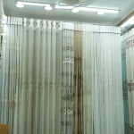 Luxury Solid Sheer  Curtain - ST02